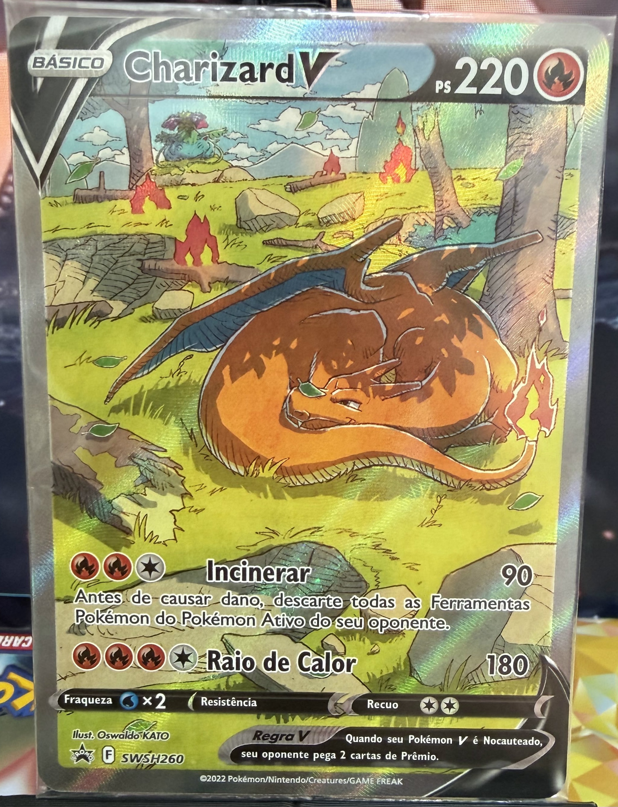 Charizard V Selado
